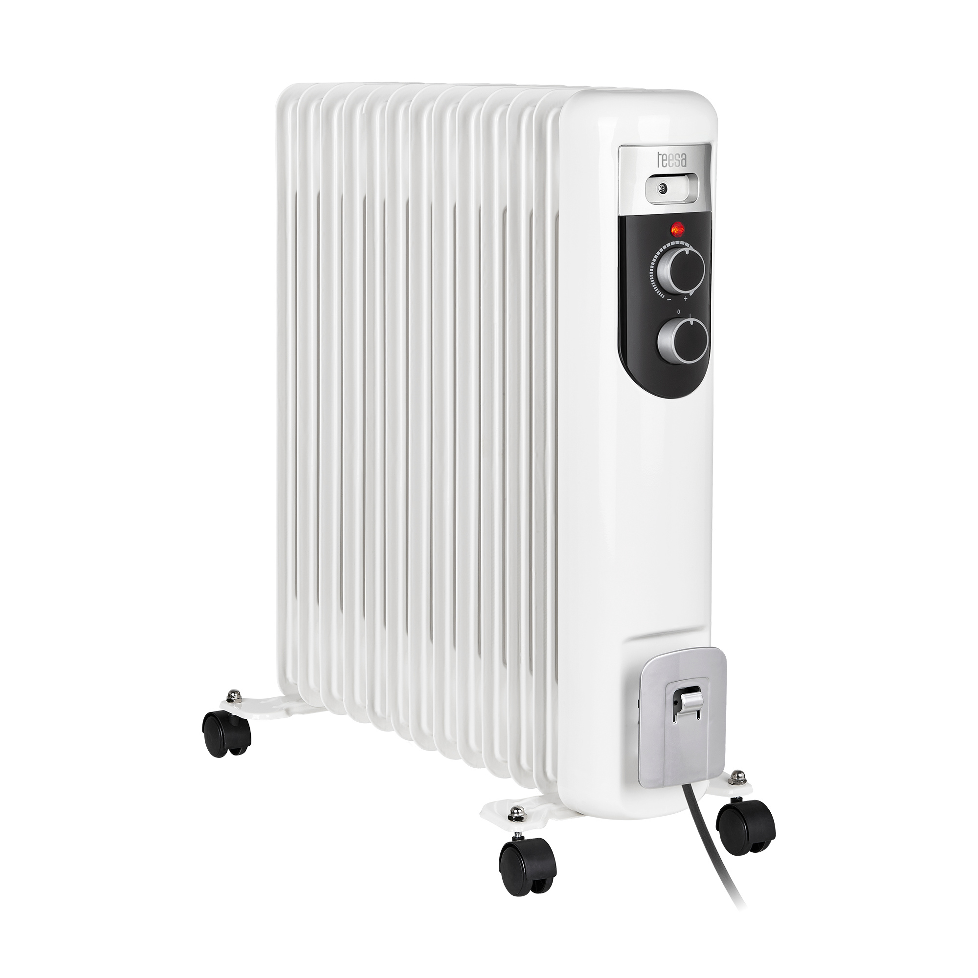 Teesa TSA8056 Olejový radiátor 2500 W - 13 rebier, biely