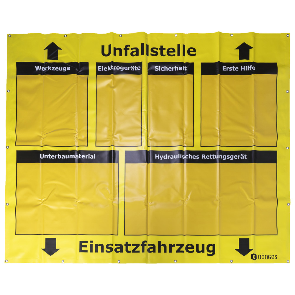 Dönges Bereitstellungsplane professional, 250 x 200 cm (Einsatzplane) JD250000-BB