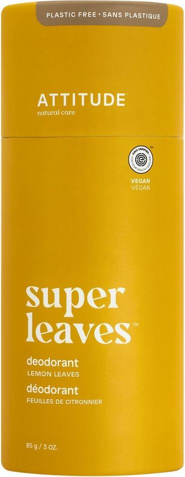 ATTIITUDE ATTITUDE Super Leaves Biodegradierbarer Deodorant Zitronenblätter