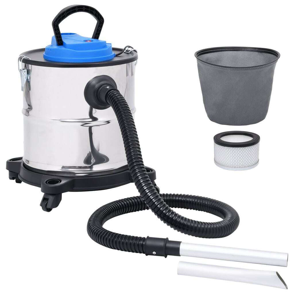 Vysávač popola s HEPA filtrom 1200W 20 l z nehrdzavejúcej ocele
