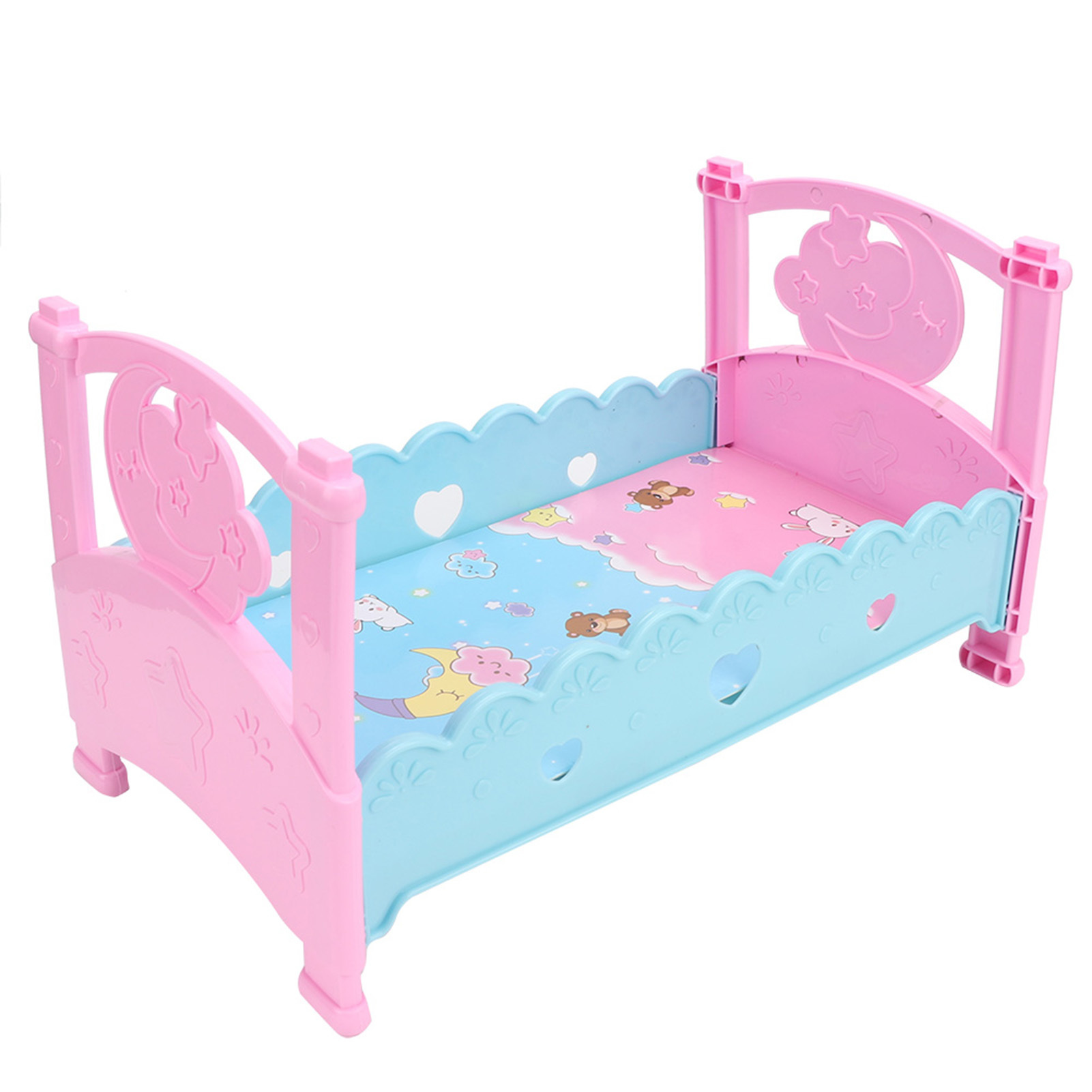 Cocosity Spielhaus Spielzeug,Puppenmöbel,Puppenbett,Puppenbetten,Kinderspielzeug