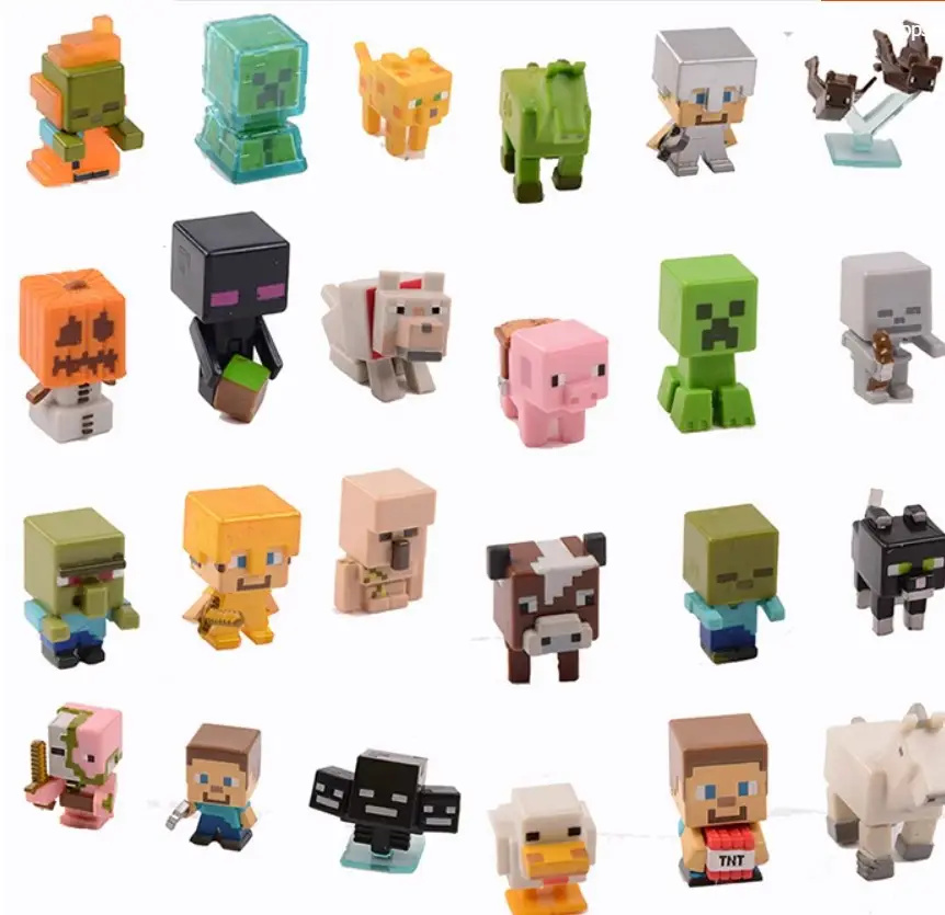 Resteq Minecraft Mini-Figuren Set 12 Stück