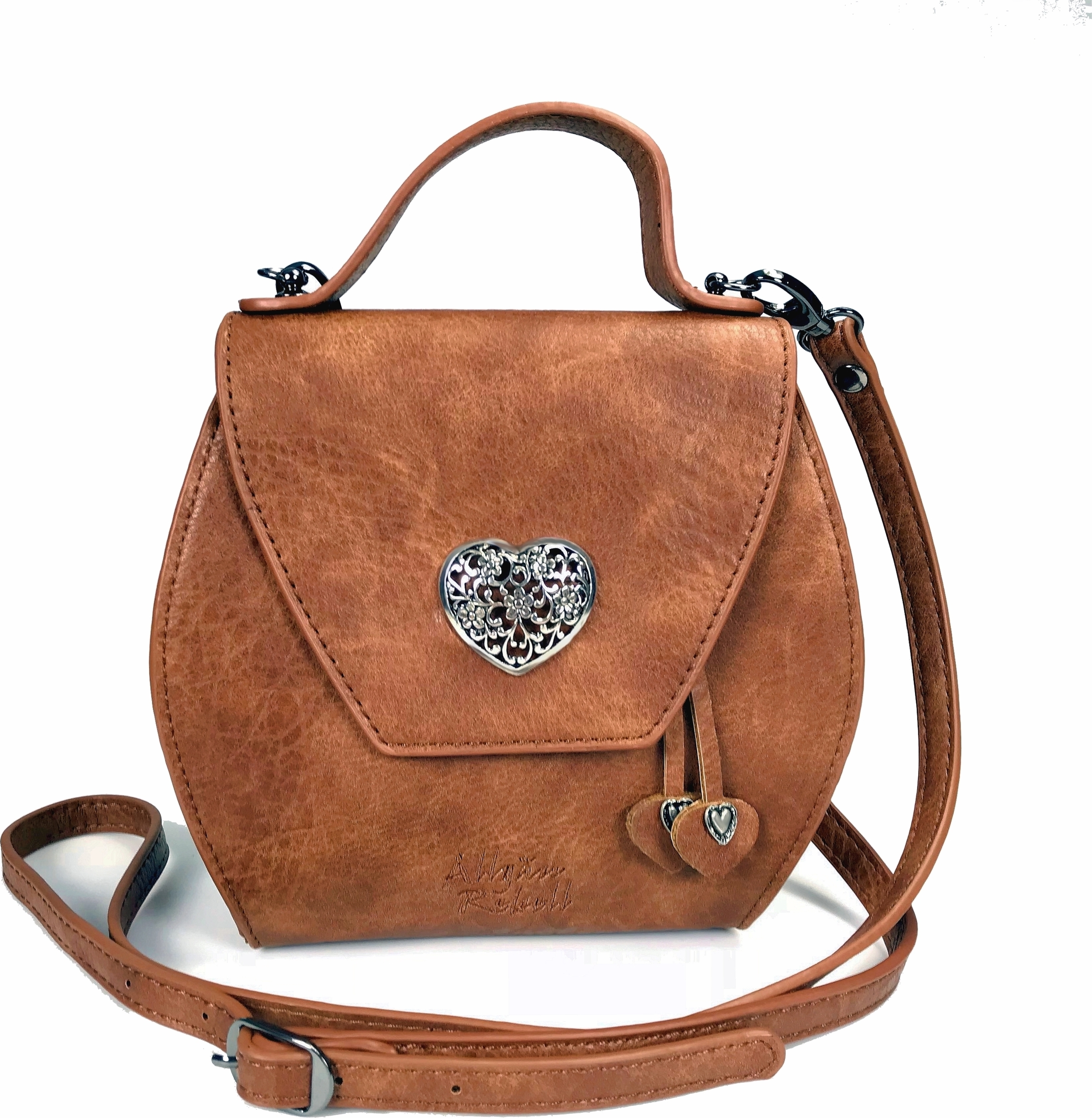 Umhängetasche Dirndl aus wertigem Material, die ideale Dirndltasche von Allgäu Rebell