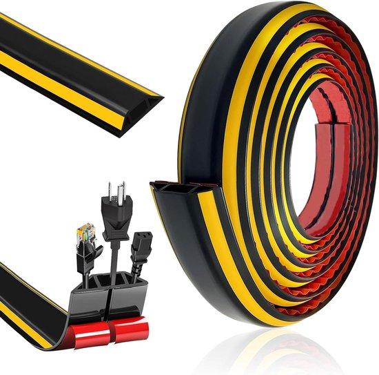 OEM PVC-Kabeltray für Heim- und Büroarbeitsplatz, 2 m, schwarz 2026