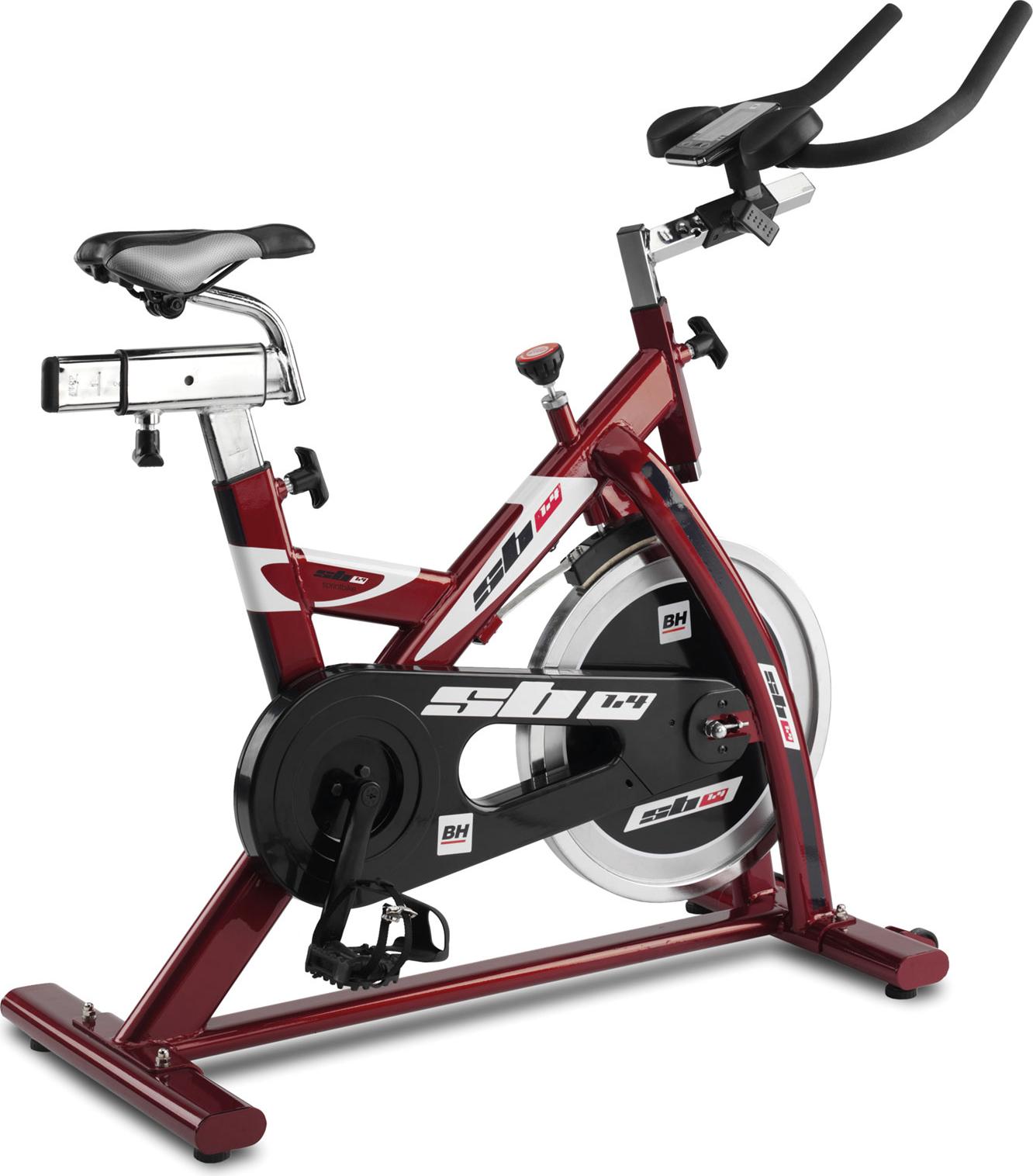 BH Fitness SB1.4, 110 kg, V-Gurt, Kalorien, Distanz, Evolutionen pro Minute (RPM), Zeit, Schwarz, Rot, Senkrecht/Horizontal, 490 mm H9158