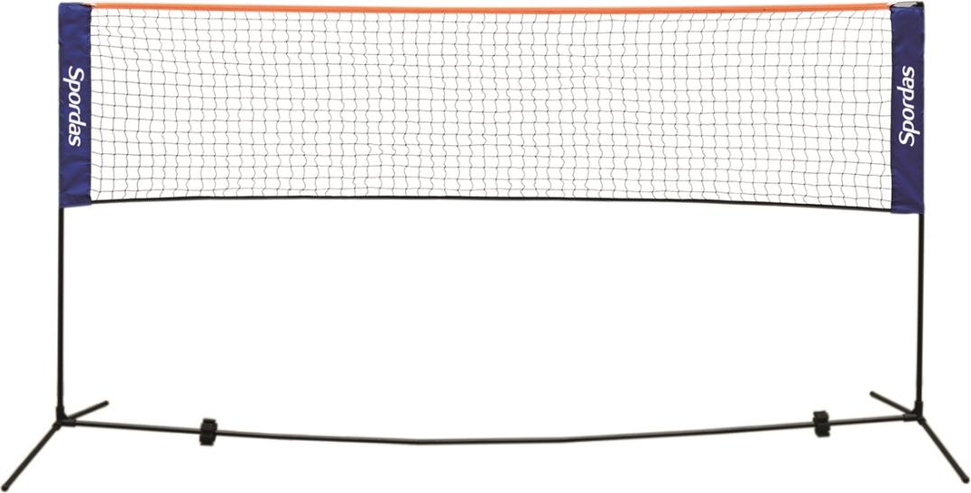 Spordas Badminton- und Mini-Tennisnetz - tragbares Sportnetz 5 Meter M561430