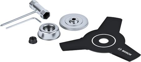 Bosch Professional Zubehör für Akku-Freischneider Freischneidermesser-Set 23 cm F 016 800 631