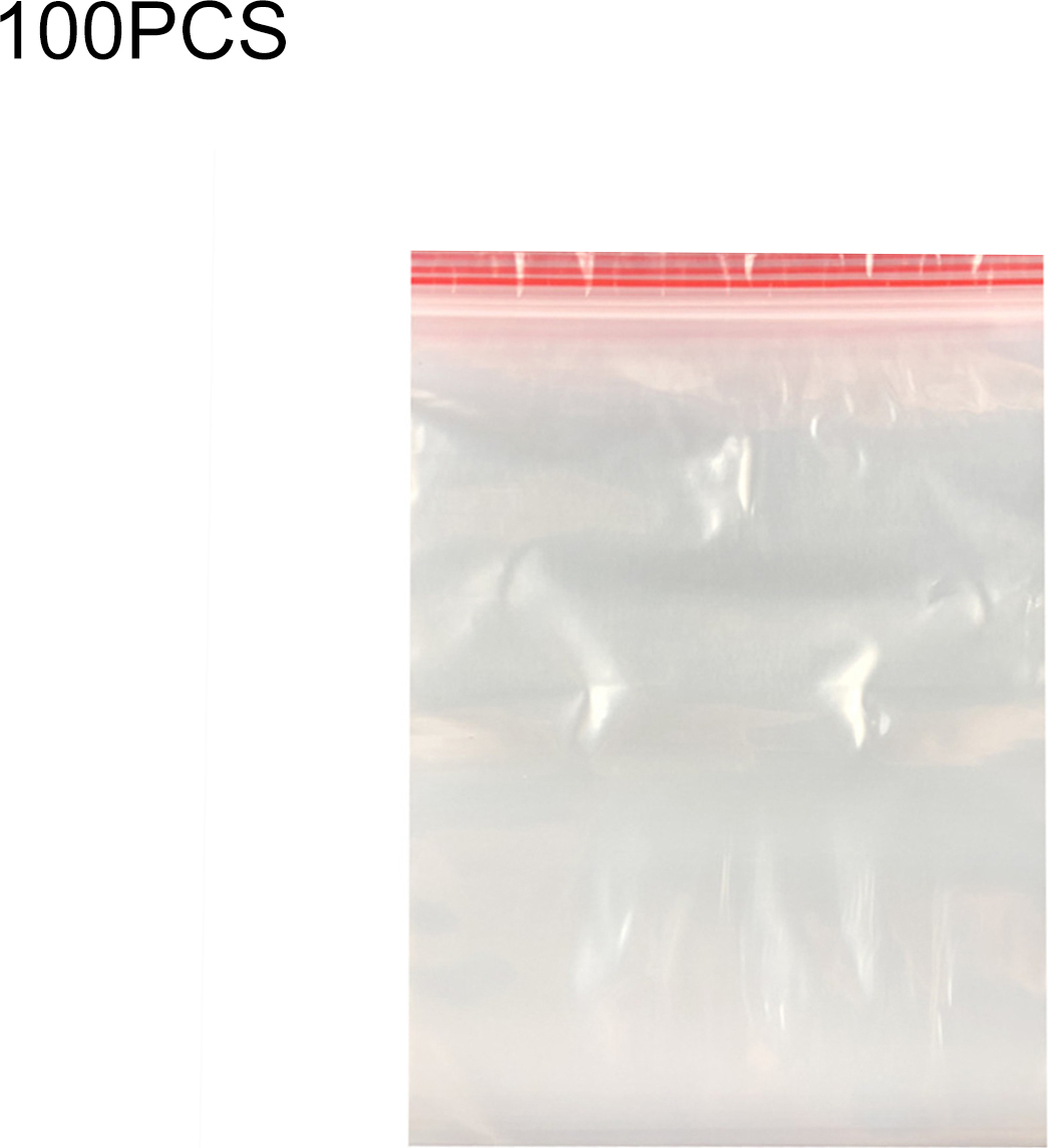 Stuttg 100 -teilige Plastiktüten Staubdichte PE, aufgenommene Plastiktüten für Schmuckstücke 630912@Stuttg