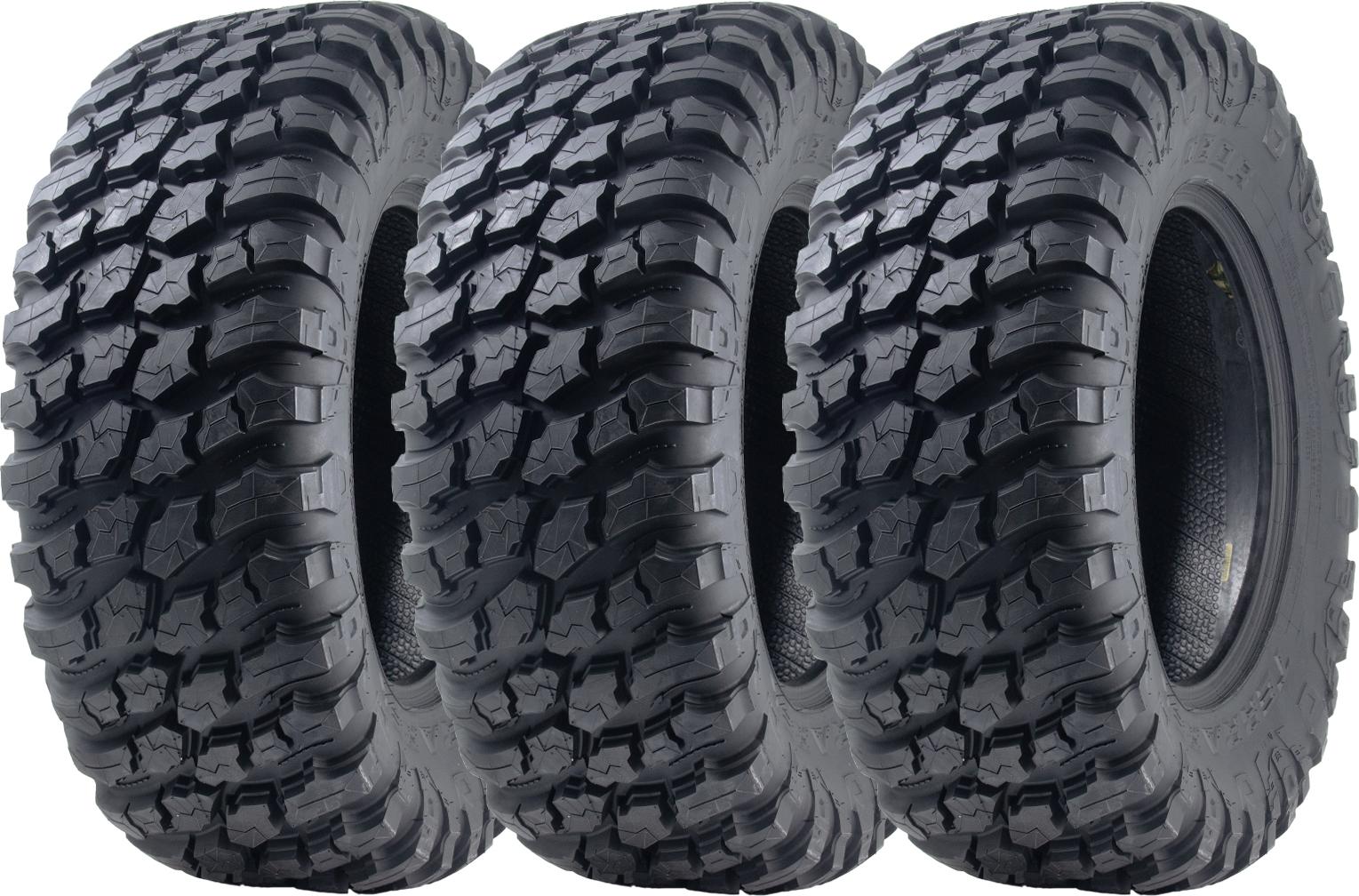 Parnells 27x9.00R14 ATV-Reifen 8ply 225/70R14 OBOR WL21 Terrarex 49M Straßenzulassung (3er-Satz) EC7544