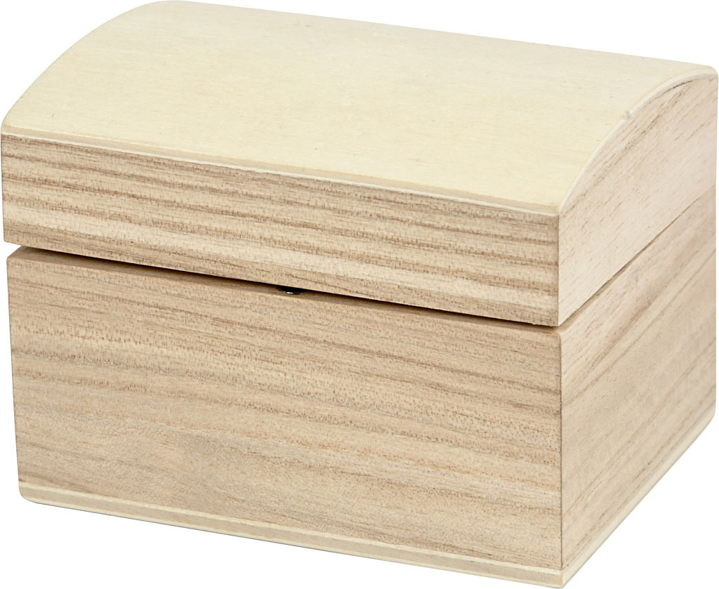 Kreotime - Treasury Creativ Company 8x6x4,5 cm Holz | Box ein 1 Stück 1.57798