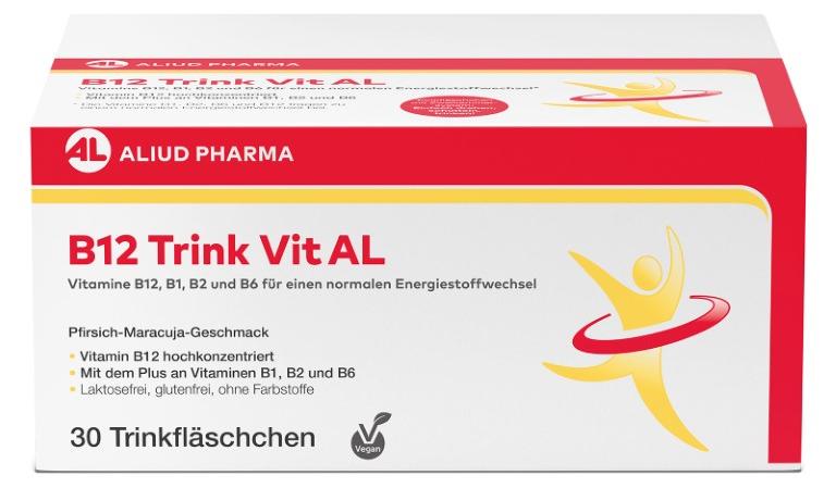 ALIUD Pharma B12 Trink Vit AL Trinkfläschchen, 30 St. Trinkfläschchen 17482641