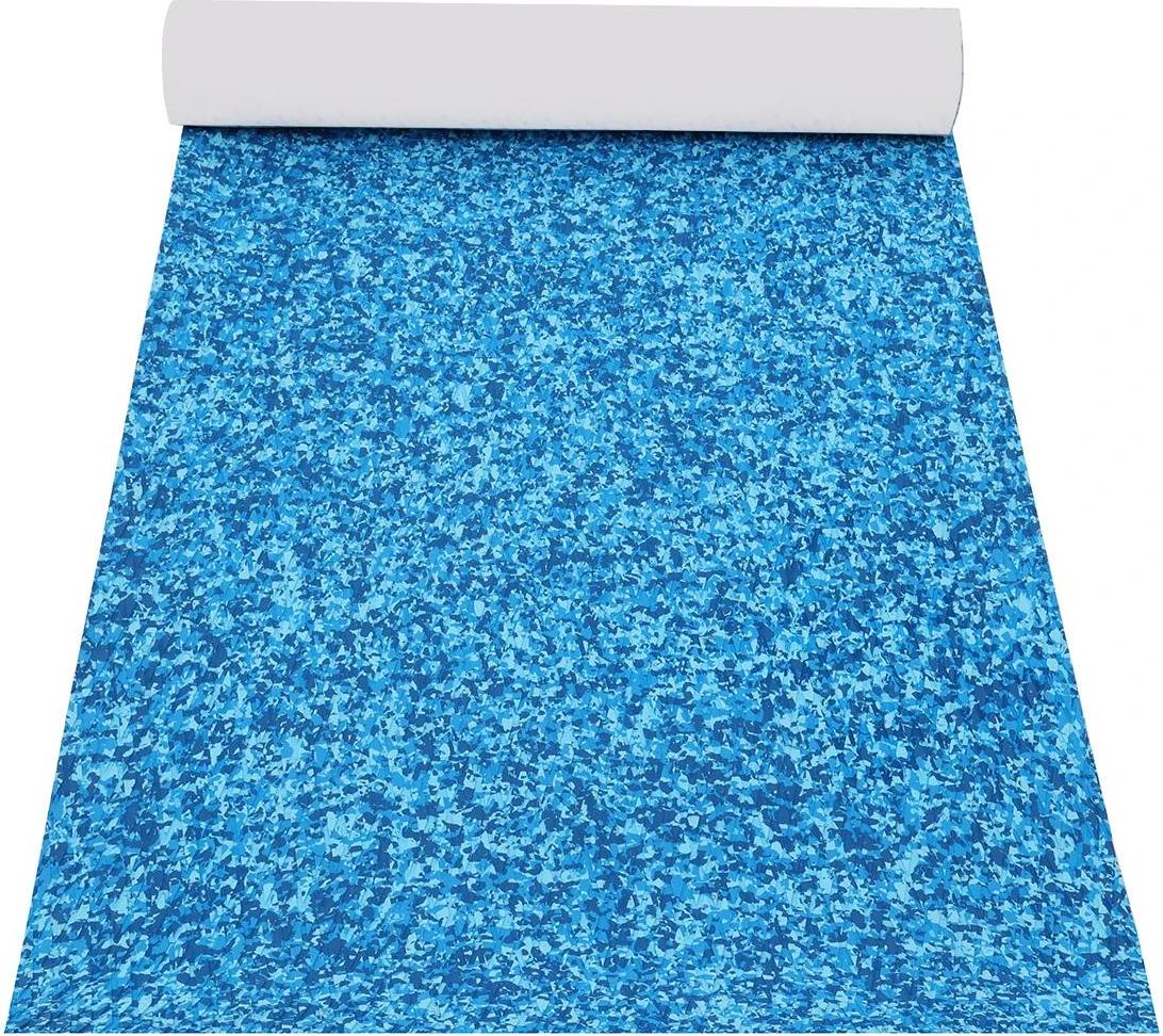 StarTech EVA-Schaum Boot-Deckmatte - Marine Bodenbelag - Selbstklebend - Rutschfest - Tarnmuster - 240 x 90 cm, 6 mm Stark - Beige