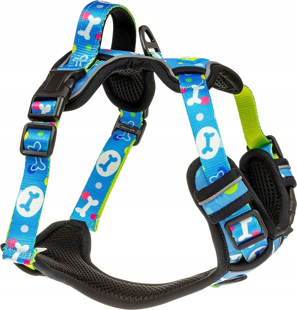 Happypet GUARD-Geschirr für große Hunde bequemes druckfreies L