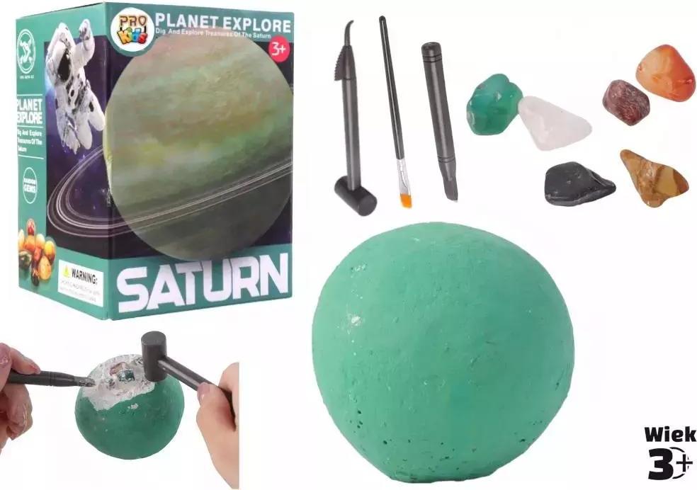Pro Kids Mineralienabbau Planet Saturn