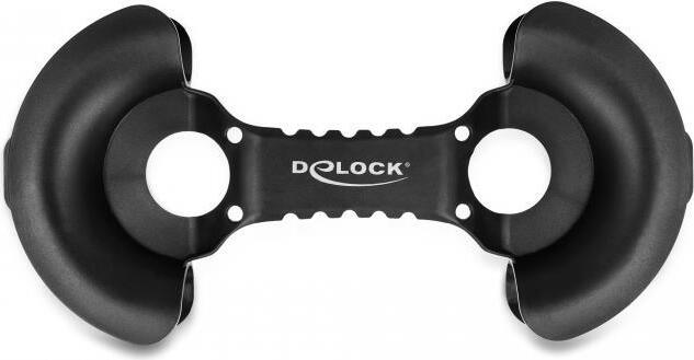 Navíjač káblov DELOCK 250 x 115 mm čierny