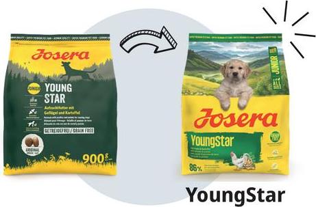 Josera. Josera - A/S Junior YoungStar 12,5kg - getreidefreies Futter für Junghunde 50.014.781