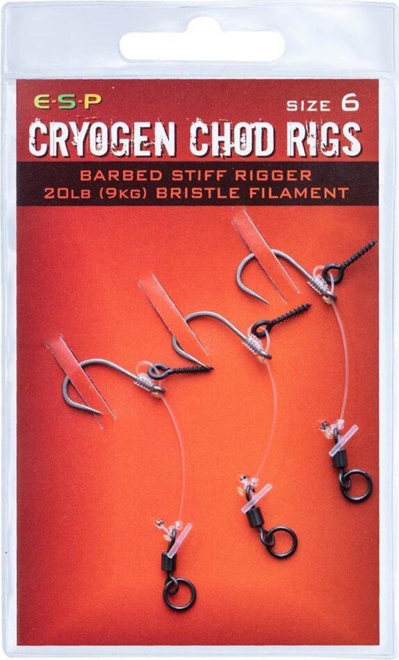Drennan Esp Cryogen Chod Rigs Nr. 6 7 Cm 20 Lb Ehrccr006 |Ehrccr006