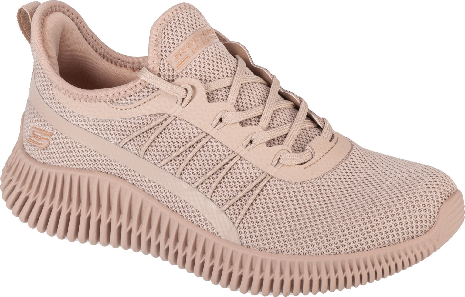 Skechers Bobs Geo-New Aesthetics 117417-TAN, Tenisky, Dámske, Béžová