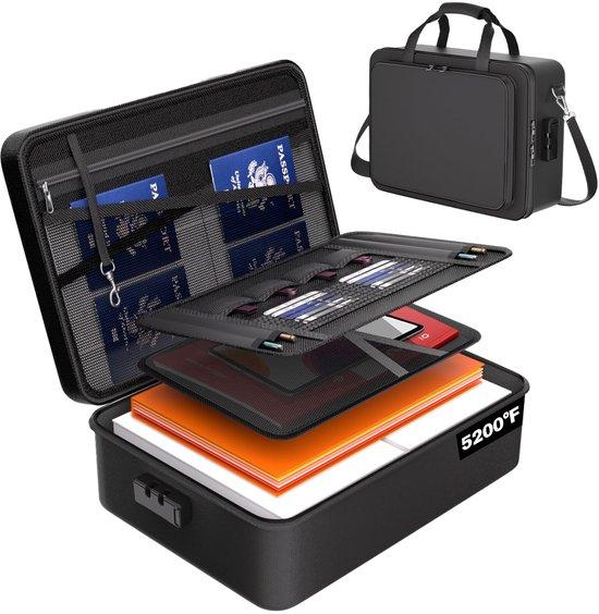 OEM Neueste Modelle, feuerfeste Dokumentenbox, feuerfeste Box, feuerfeste und wasserdichte Dokumententasche, feuerfester Dokumentenkoffer 2026