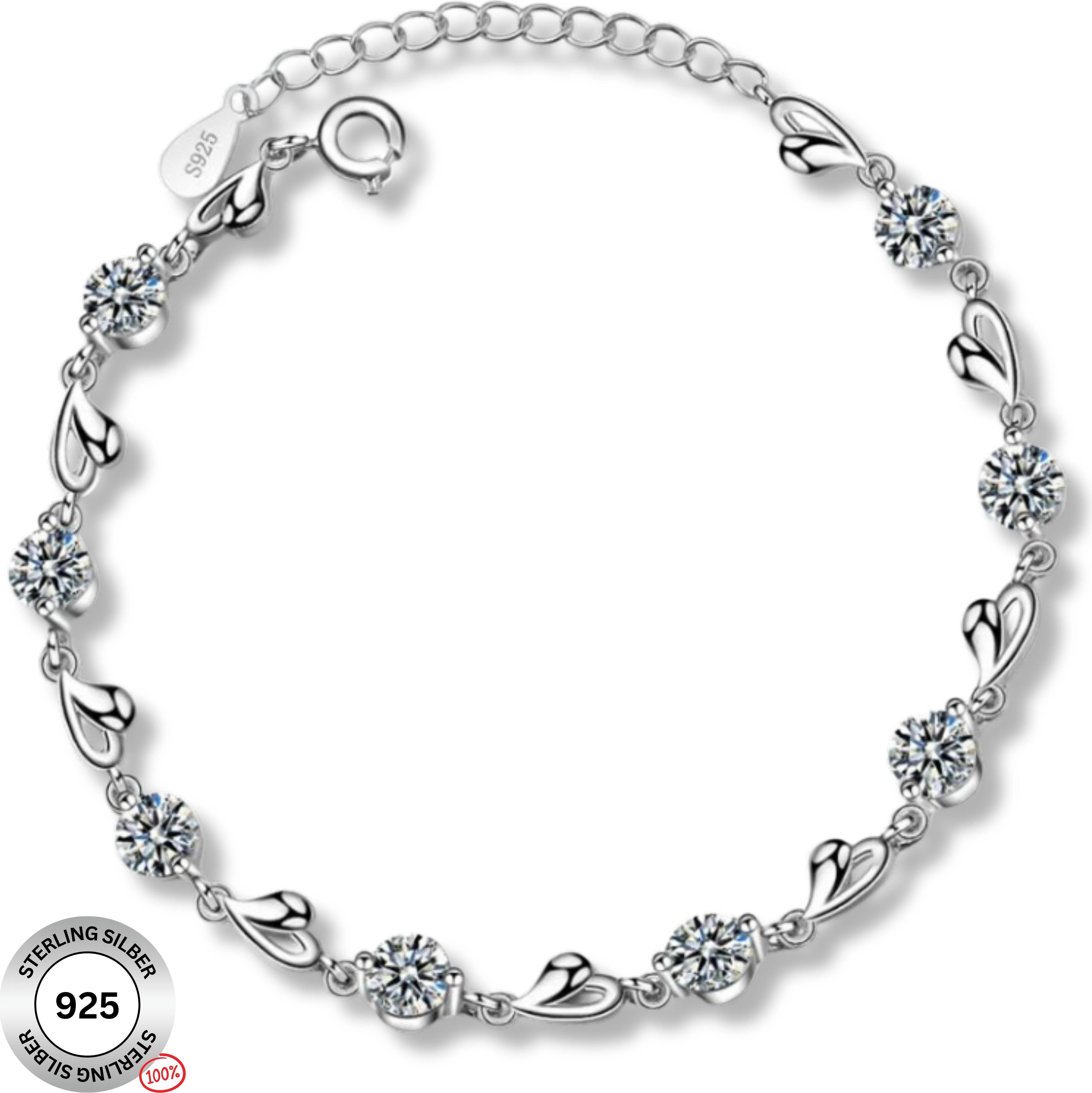 Nato Cuff 925 Sterling Silber Armband – Mit Platz Snowflake Perlen Halbedelsteinen – Handgefertigt In Frankreich – Größen S/M/L (15–19 Cm)