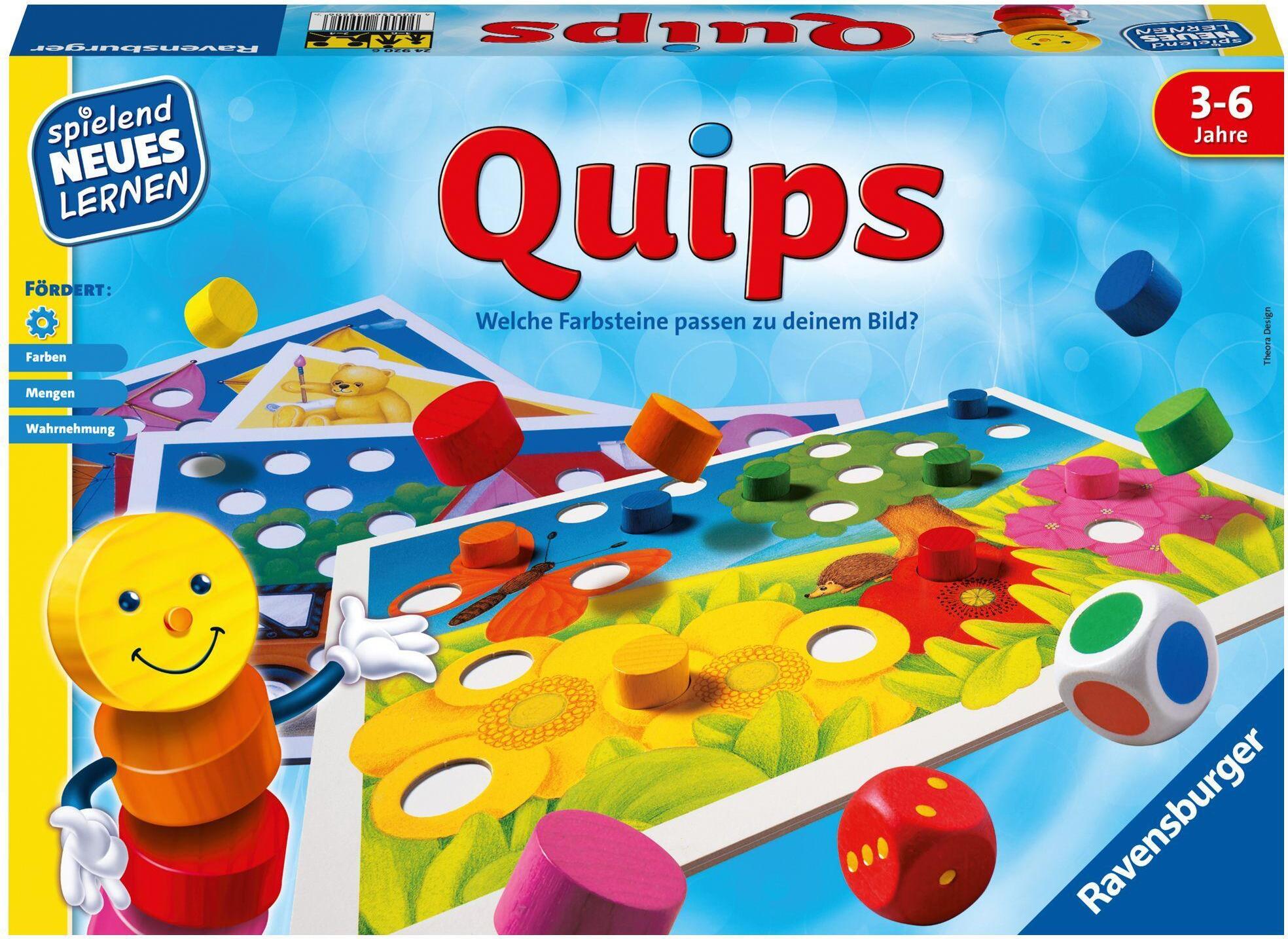 Ravensburger Spielverlag Ravensburger Quips (Kinderspiel) 24920