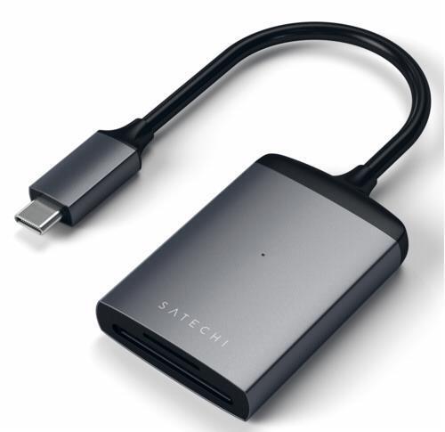 Satechi Aluminum Type-C UHS-II MicroSD Kartenleser