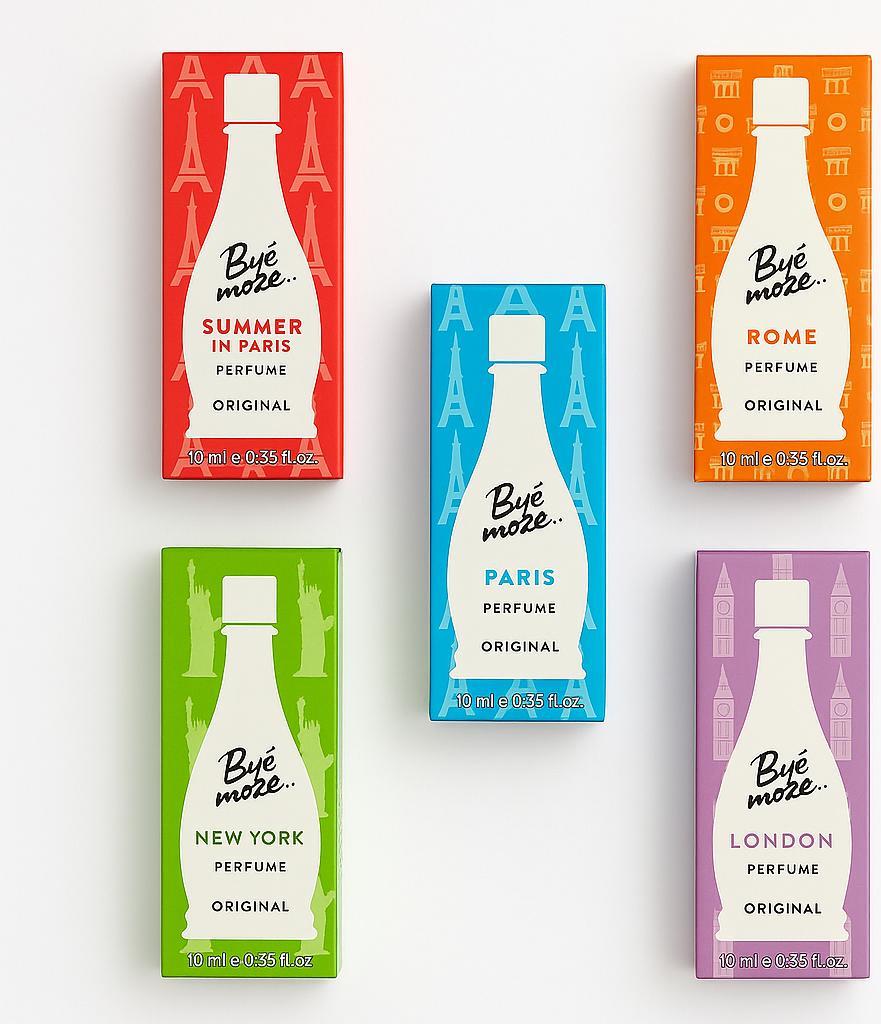 Miracuium Byc Moze Parfum Set, Eau de Toilette, 5 Düfte: Paris, Summer in Paris, Rome, New York, London, 5x10 ml