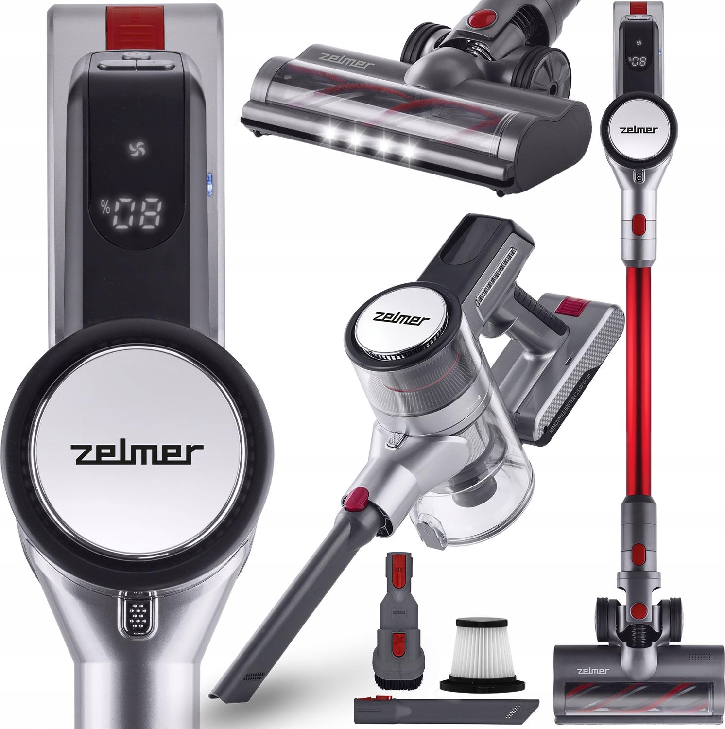 Staubsauger Zelmer Zsvc825 Wojtek 25.2V 3 Geschwindigkeit Manuell Led Hepa