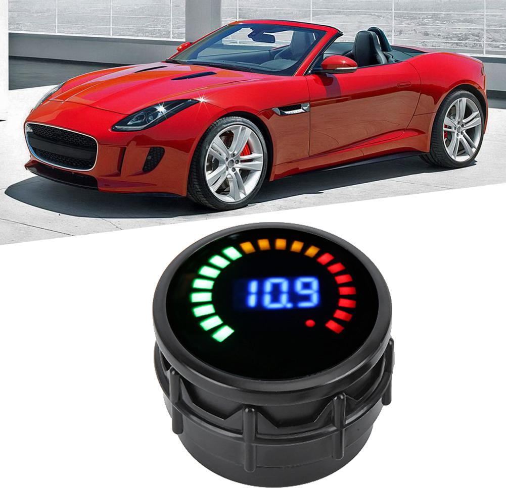 Gistuch Digitales LED-Auto-Öltemperaturmessgerät, Temperaturmesser, 12 V, universell, 52 mm