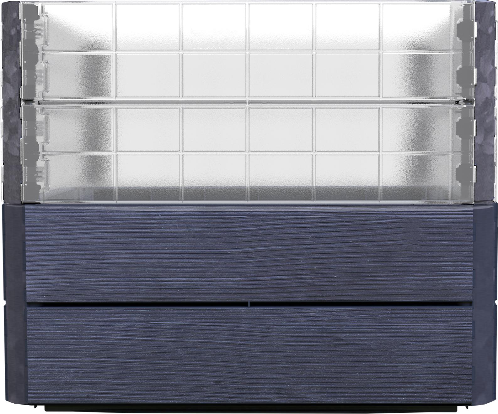 Garantia Ergo Quadro Turbo Hochbeet S 50 + Wachstumsmodul Farbe wood, 60x60 cm 3232450
