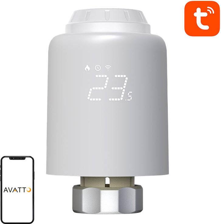 Avatto Trv07 Wifi Tuya intelligenter Thermostatkopf TRV07-WIFI