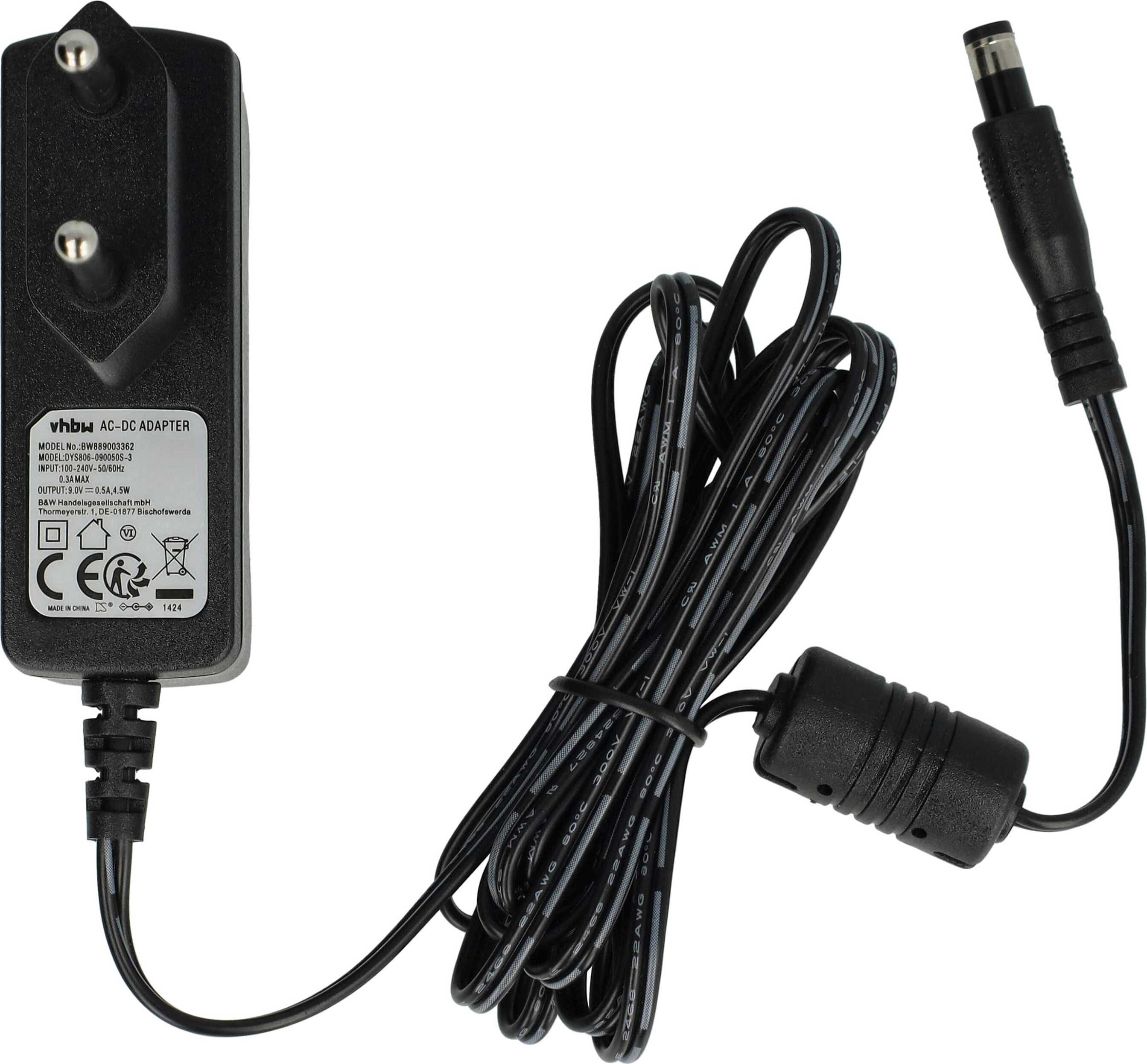 vhbw Netzteil Ersatz für Line 6 DC-1G für Overdrive-Pedal Multieffektgerät - 1,45 cm
