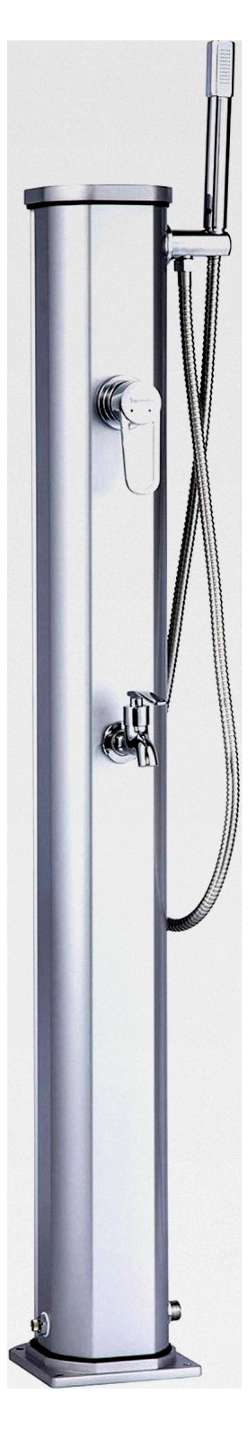 Markenlos Solardusche Jolly GO-15L aus Edelstahl