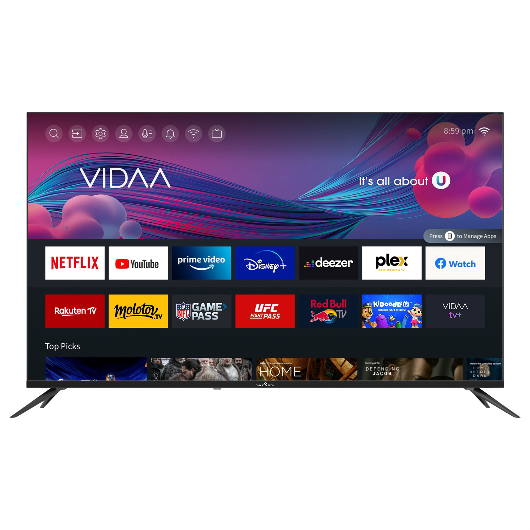 Bester Smart Tv 50 Zoll Unter 500 Euro Smart Tech 50 Zoll Smart TV 50UV10V1 | Kaufland.de