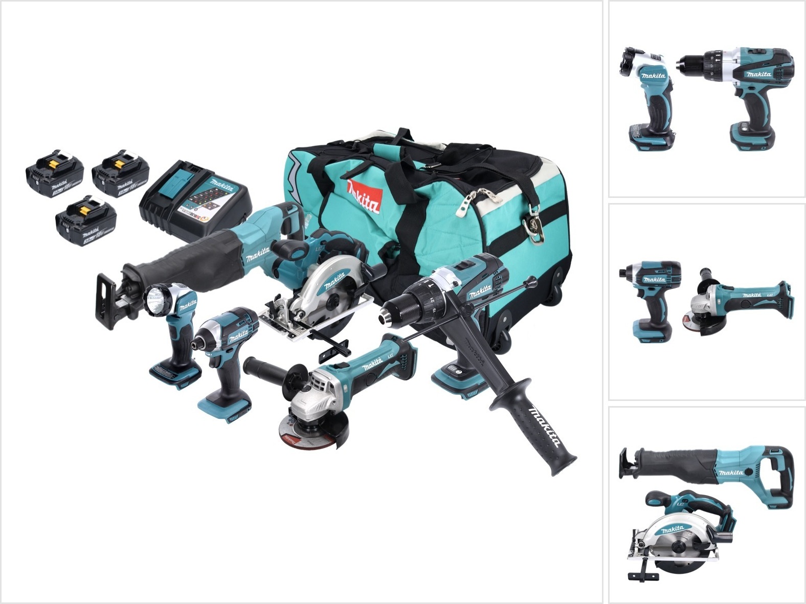 Makita Akku-Spezialset LXT DLX6046