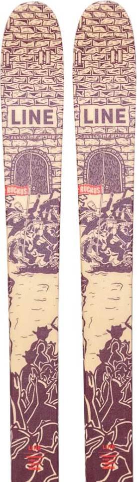 Line Ruckus Junior-alpinskis Rosa 135 Rosa 135 19L0031.101.1.135