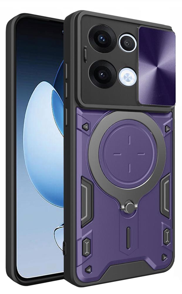 Techsuit – CamGuard Pro Hülle für Oppo Reno13 – lila