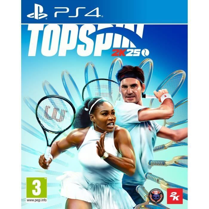 PlayStation 4 Videohry 2K GAMES Top Spin 2K25 (FR)
