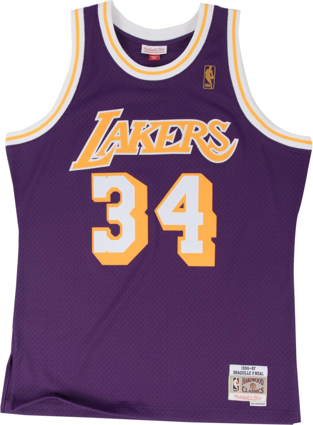 MITCHELL NESS Mitchell & Ness Swingman Jersey Los Angeles Lakers Shaquille O'Neal 1996/97 purple S
