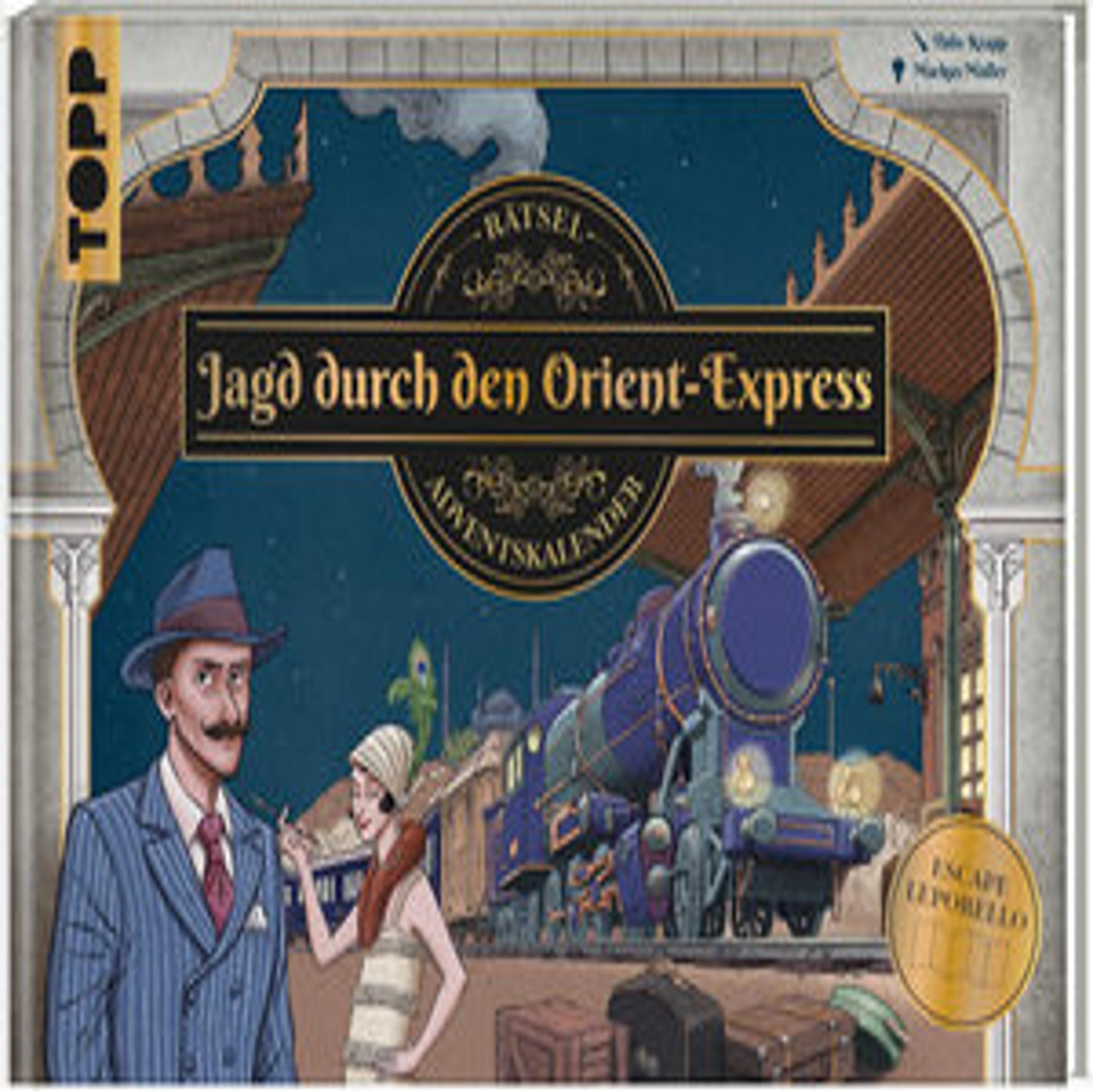 Honba Orient expresom - Adventný kalendár s puzzle