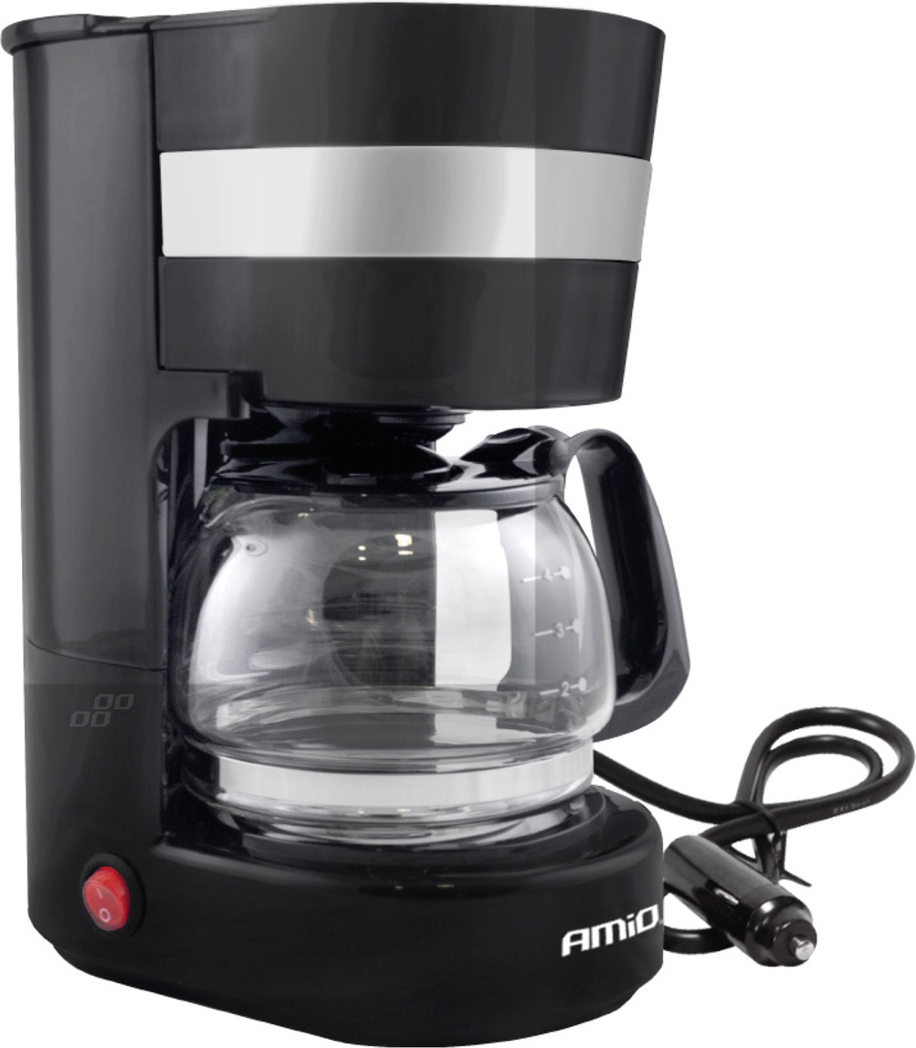 Kaffeemaschine, Auto / Lkw 24V Kanne 650Ml Amio 03234