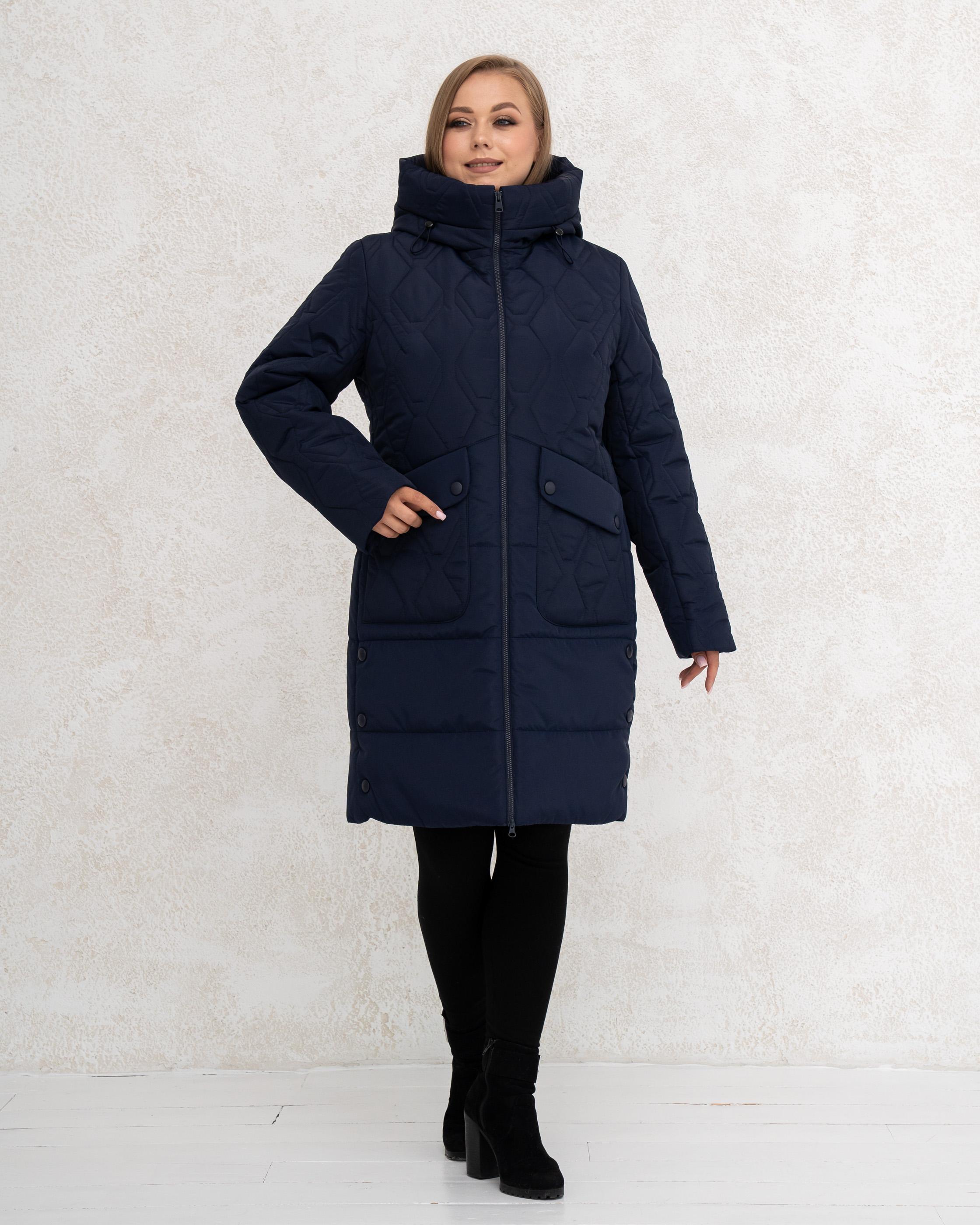 Damen-Winterjacke 0453 - 50 Blau A.G.