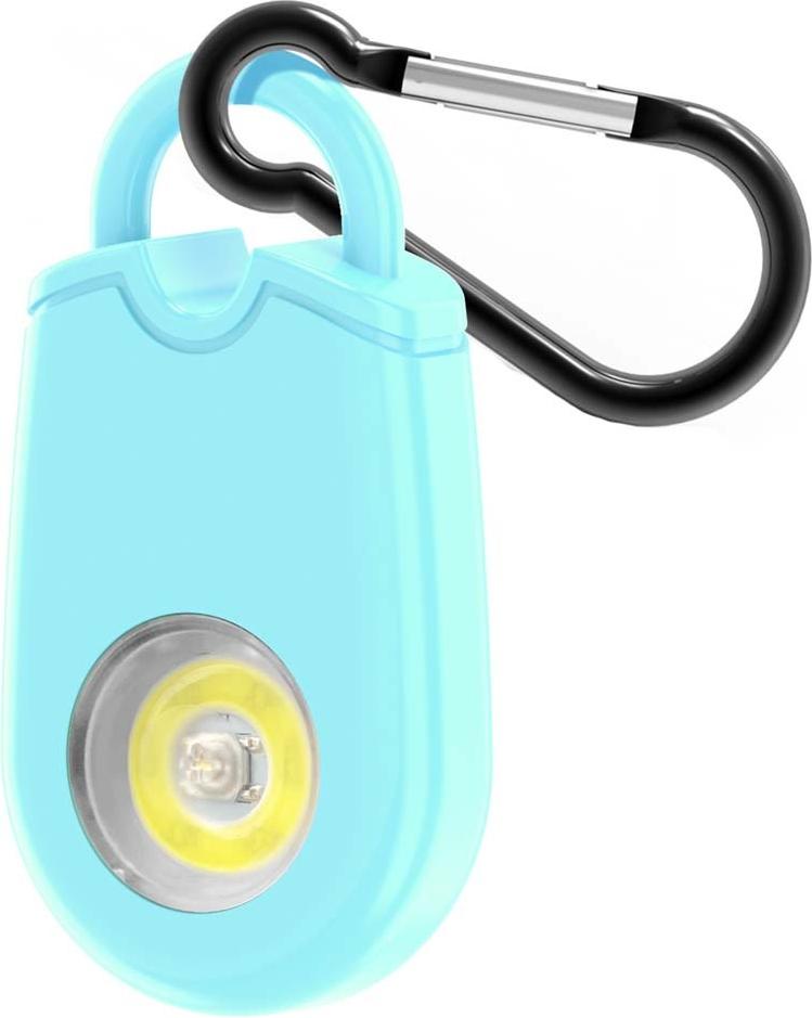 INF Ultra Helle LED Persönlicher Sicherheitsalarm - 125dB Notfallalarm Blau 392258