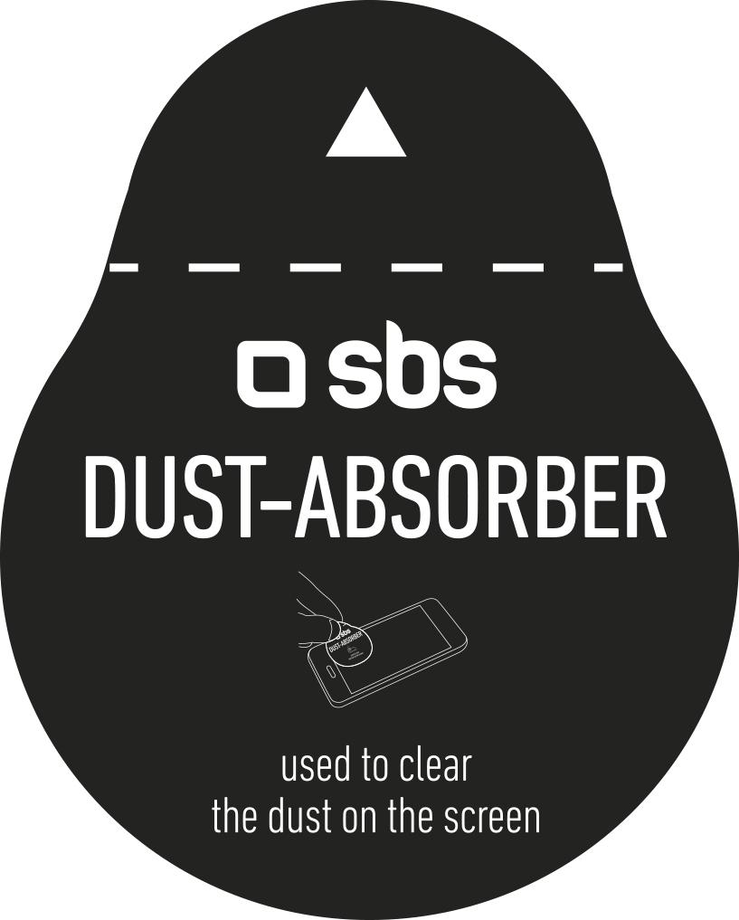 SBS TEFSTSKINDUST, Čistiaci nástroj, Mobilný telefón / smartfón, Nálepka na odstránenie prachu