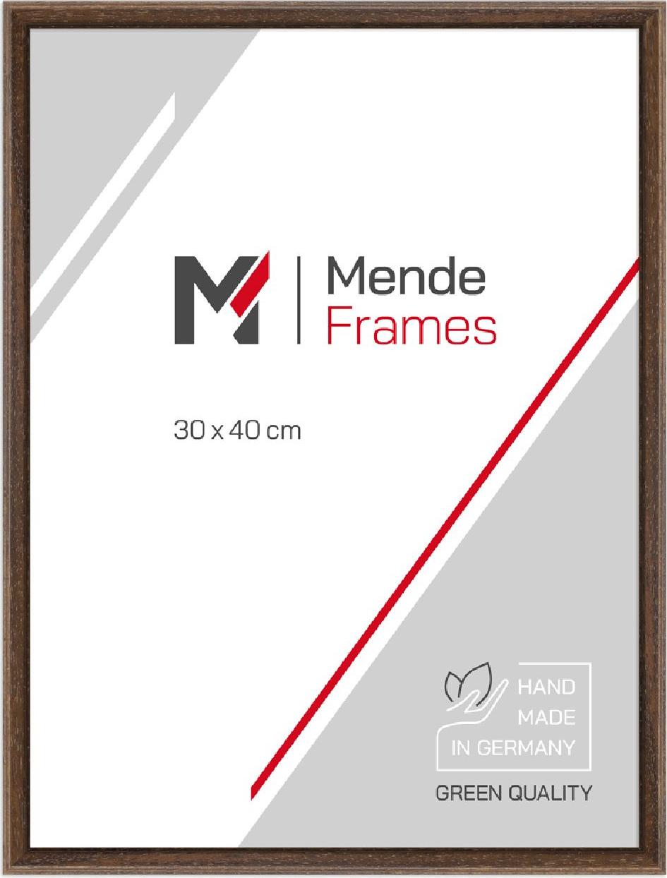 Fotoframe MendeFrames H011, braun, 13x18 cm, mit entspiegelndem Glas H011-006-013-018A-00