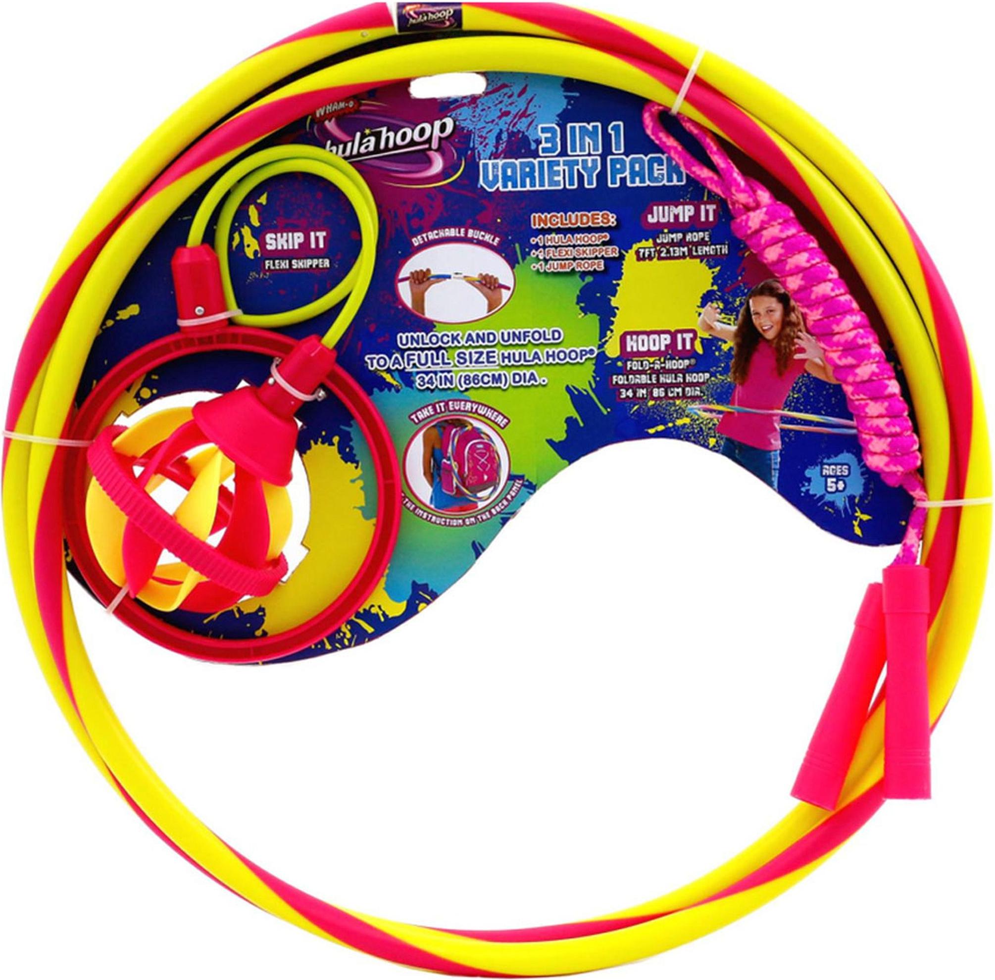 Wham-O Hula Hoop Variety Pack 3 in 1 81801