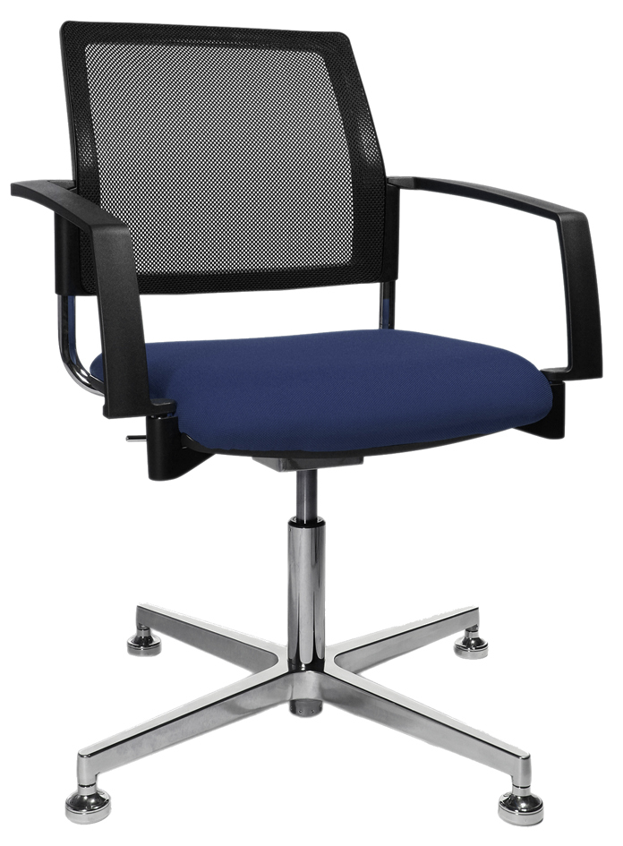 Topstar Besucherstuhl "3D BtoB 30 Netz" rot Speditionsversand BB690A G210