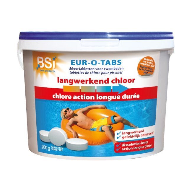 BSIDE BSI Langwirksames Chlor 200 G Tabletten 10 KG