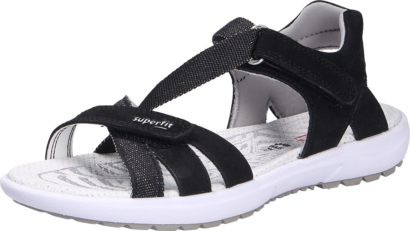 Superfit Rainbow 0609203 - Sandali Con Cinturino Per Bambine E Ragazze - Pelle Scamosciata E Suola Gomma - 5