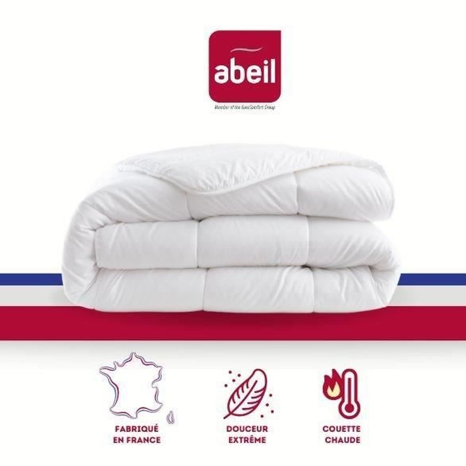 Warme Bettdecke – 200 x 200 cm – ABEIL